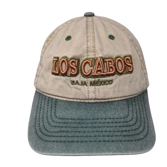 Los Cabos Baja Mexico Slideback Hat Multicolor One Size Adjustable Explosion - Picture 1 of 7